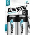 Energizer Batteri Max Plus Alkaliskt D 2-pack