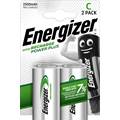 Batteri Laddbar Energizer C 2 st/fp