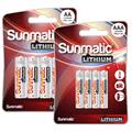 Batterier GP Lithium 1,5 V 4-pack