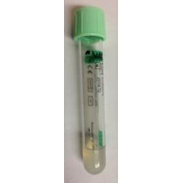 P2895089 Vakuumrör vacuette li-hep gel 5/3,5 ml ljusgrön dragkork transparent