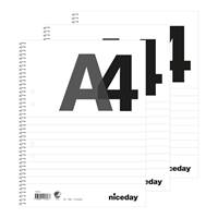 Kollegieblock A4 3-pack