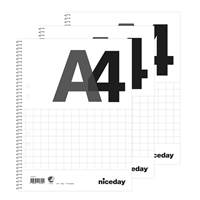 Kollegieblock A4 3-pack