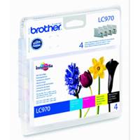 Bläckpatroner Brother LC970V Value Pack (4-färg)