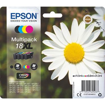 P5701354 Bläckpatron Epson 18XL 4-pack