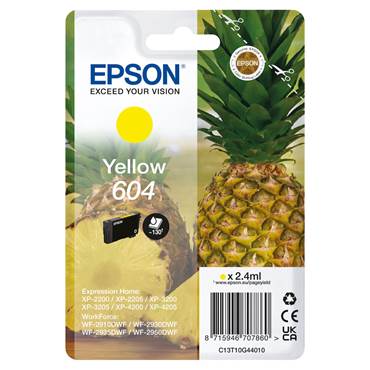 P5701526 Bläck Epson 604 gul 2,4 ml
