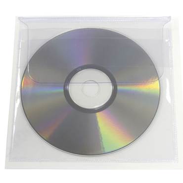 P5801485 CD-ficka självhäftande med flik