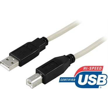 P5803882 USB-Kabel Typ A ha - Typ B ha 2.0 Deltaco