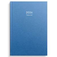 Kalender Tidjournal blå kartong 2026
