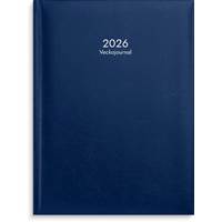 Kalender Veckojournal 2026 blå