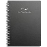 Liten Veckokalender 2026 refill Burde
