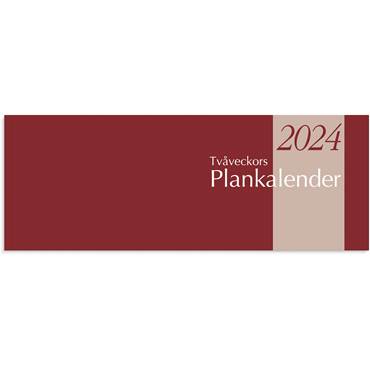 P61136024 Kalender Tvåveckors Plankalender 2024