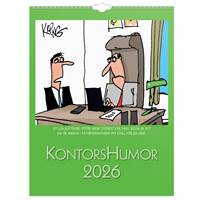 Väggkalender Kontorshumor 2026 Burde