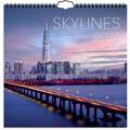 Väggkalender 2024 Skylines