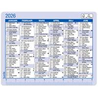 Kalender 2026 Kalenderkort