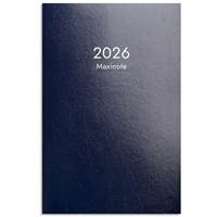 Maxinote 2026 blå kartong