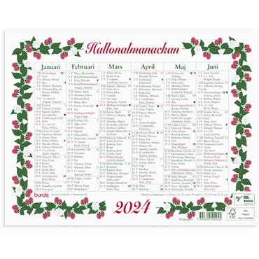 P61502024 Kalender Lilla Hallonalmanackan 2024