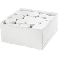 Pappask vit 10-12cm h5cm 27/fp