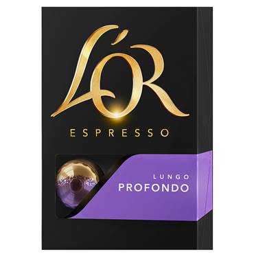 P8551616 Kaffekapsel Lór Lungo Profondo 10 st/fp