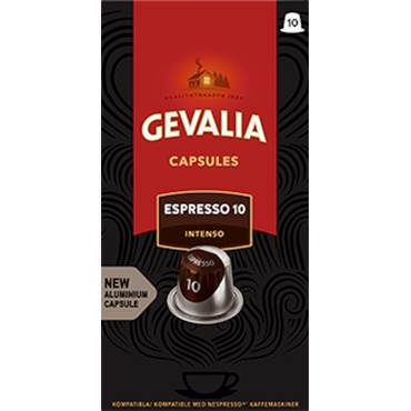 P8552011 Kaffekapsel Espresso Gevalia 10 st/fp