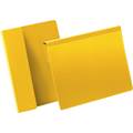 Pallficka A5L vikbar kant gul 50 st/fp Durable