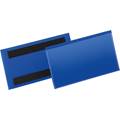 Etiketthållare magnetisk 150 x 67 mm blå