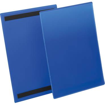 P8552719 Plastficka A4S magnetisk blå