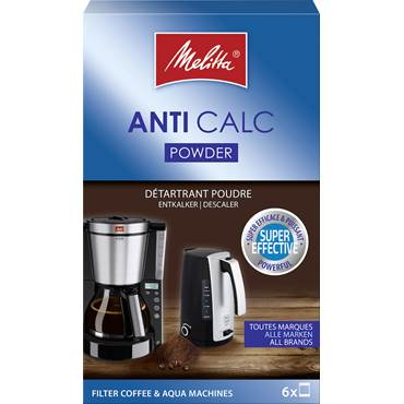 P8553146 Avkalkningspulver till kaffebryggare Melitta 6x20 gram