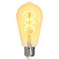 Smarta Hem Deltaco twisted filament LED-lampa LFE27ST64S WiFi