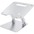 Laptopställ DESIRE2 Dual Pivot Riser Justerbar aluminium silver