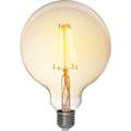 LED Filament Airam E27 globlampa 125mm 1,3W amber 125lm mycket varmvit