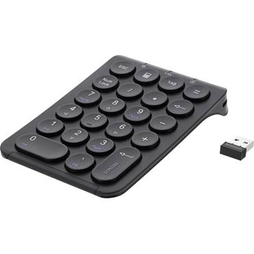 P8556184 Numeriskt tangentbord trådlöst svart Deltaco