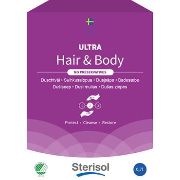 P8556322 Duschtvål ULTRA Hair & Body Sterisol