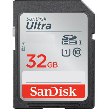 P8556381 Minneskort SanDisk SDHC Ultra 32GB 120Mb/s