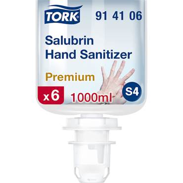 P8557945 Handdesinfektion Alkoholgel 70% Salubrin Tork S4 1000 ml