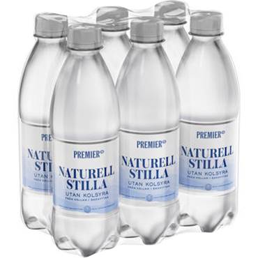 P8558008 Vatten Stilla Naturell Premier 0,5 Liter PET inkl. pant
