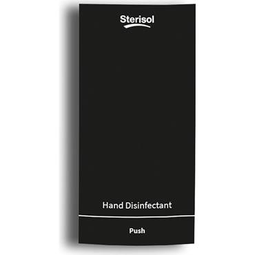 P8558641 Dispenser Ecoline Slim Svart Handdesinfektion