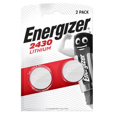 P8558866 Energizer Batteri Lithium CR2430 2-pack