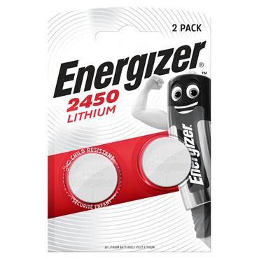 P8558867 Energizer Batteri Lithium CR2450 2-pack