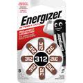 Energizer Hörapparatsbatteri Zink 312 8-pack