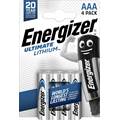 Energizer Batteri Lithium AAA 4-pack