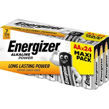 P8558915 Energizer Batteri Alkaliskt AA 24-pack