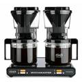 Kaffebryggare Moccamaster Professional Double Black/Silver 2 x 1,25 Liter