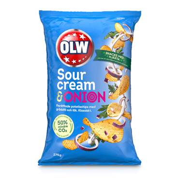 P8563283 Chips Sourcream & Onion OLW 275 gram