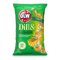 Chips Dill & Gräslök OLW 275 g