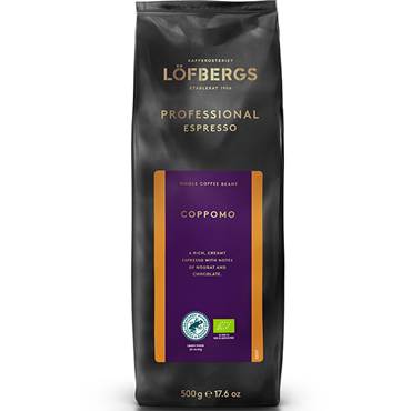 P8565521 Espressobönor Löfbergs Coppomo 500 g