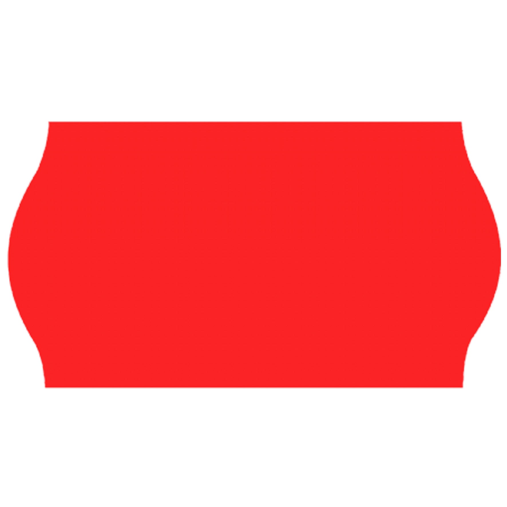 Prismärkningsetikett 26x16 mm G2 röd 6 rullar