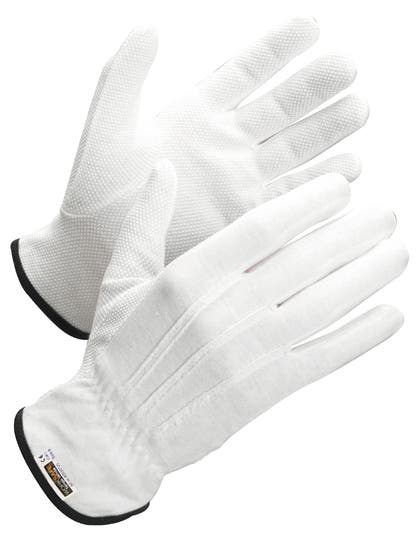 Handske/Frackvante bomull med noppor Worksafe L70-725