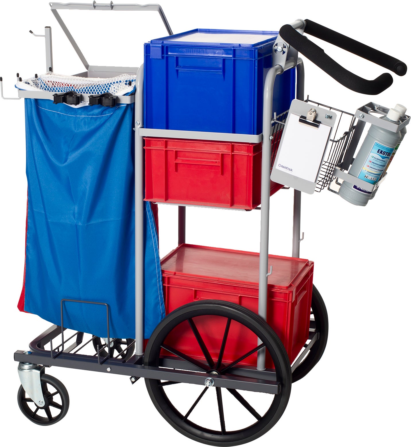 Städvagn S-Trappvagn komplett