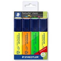 Överstrykningspennor Staedtler 364 - Textsurfer Classic 4 st/fp