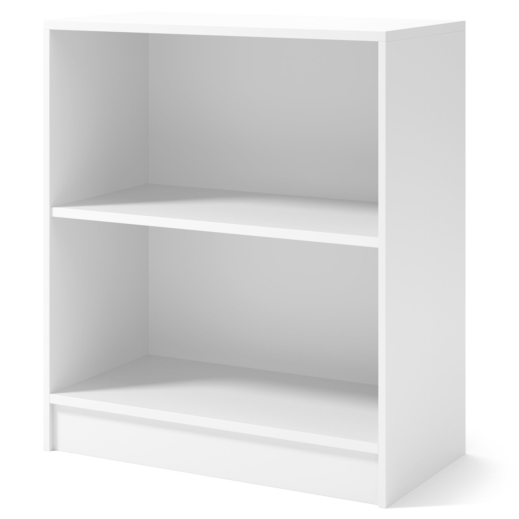 Skåp 2 hyllplan vit Lanab